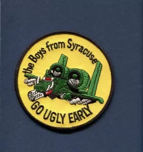 A-10 Thunderbolt 138th FS Go Ugly Early ANG USAF Squadron Patch - Bild 1 von 1