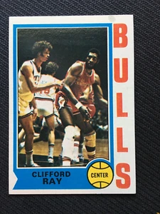 1974-75 Topps Basketball - #114 Clifford Ray - Bulls - NM - Picture 1 of 2
