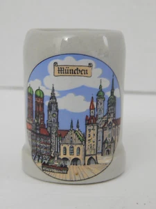 München ~ Keramik Deutscher Stein/Becher Schnapsglas - Bild 1 von 8