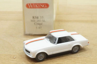 HO 1:87 Wiking 0834 35 MB 280 SL Coupé – Bianco SoMo IAA 2005 Nuovo in OVP - Immagine 1 di 4