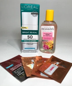 L'Oreal Bright Reveal•Broad Spectrum•Daily UV Lotion•SPF 50 Exp11/25 + 5 FREE - Picture 1 of 11