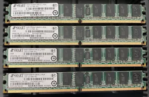 4PC-Smart SG572564FG8E6ILME0 2GB Memory Module 15-11705-01 #M03 - Picture 1 of 2