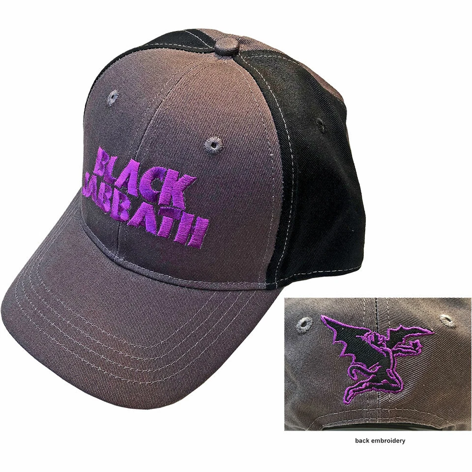 BLACK SABBATH - LOGO MORADO - SOMBRERO - NUEVO - MÚSICA BS2TCAP01CB Foto 1 de 1