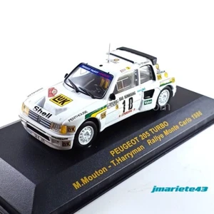 Peugeot 205 T16 #10 M. Mouton - T. Harryman Monte Carlo 1986 1:43 - Picture 1 of 6