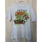 Vintage 1998 Jimmy Buffett Margaritaville Parrot Island Fins Up Graphic Shirt L