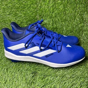 Adidas Mens Adizero Afterburner 9 Cleats Royal Blue IG2314 Mens Baseball 11.5 - Picture 1 of 7