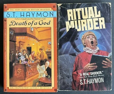 2 S.T. Haymon Books- Ritual Murder, Death of a God - Image 1 of 3