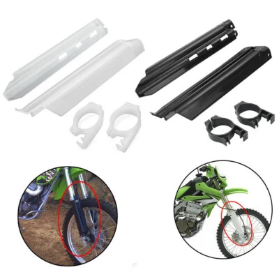 Guías de horquilla delanteras protectores de horquilla cubierta protectora para Kawasaki KDX250 KDX200 KLX650 Foto 1 de 4