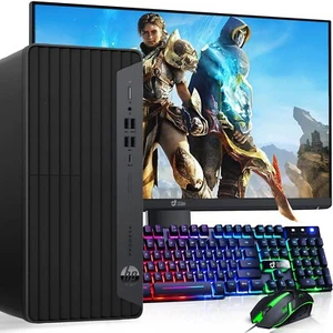 HP G6 MT Gaming PC Intel i5-10th 16GB 512GB SSD 24 Zoll LED NVIDIA GTX 1050Ti WLAN - Bild 1 von 8