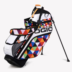 Callaway Ogio Woode Hybrid23 Golf Stand Bag 10x47" Lightweight TriangleRetro New