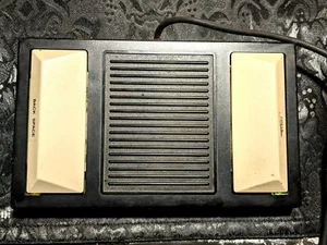 Controlador transcriptor memo de dictado pedal Panasonic RP 2692 de colección - Imagen 1 de 3
