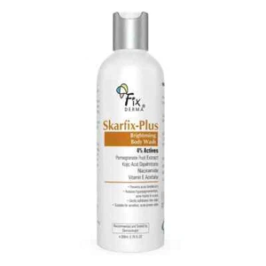 Fixderma Skarfix Plus Brightening Body Wash with 4% Actives Shower Gel 200ml - Picture 1 of 6