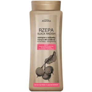 JOANNA BLACK RADISH TURNIP STRENGTHENING SHAMPOO WITH CONDITIONER FOR OILY HAIR - Picture 1 of 4