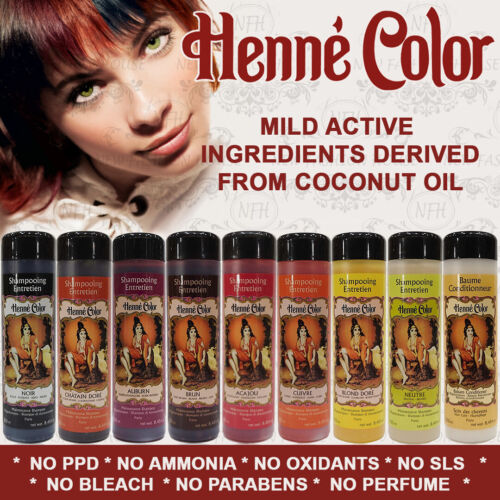 Henne Color Natural Colour Boosting Henna Shampoo & Henne Conditioner 250ml
