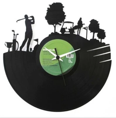 Vinyl Record Clock - Golf - Image 1 of 3