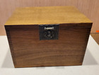 Solid White Oak Box with Tray Keepsake Jewelry Stash Box