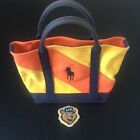 Vintage Y2K Polo Multicolored Canvas Women's Bag