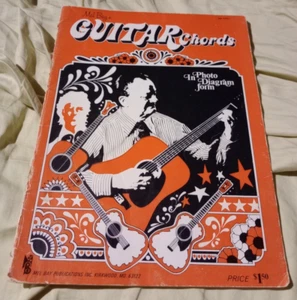 Mel Bay's Guitar Chords Photo In Diagram Form Book, Vintage 1959 Paperback - Picture 1 of 2
