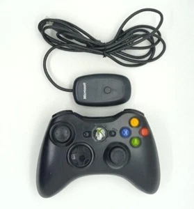 Xbox 360 Controller Wireless - Pc / Xbox360 - mit Original Wireless Adapter - Bild 1 von 6