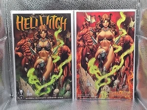 Hellwitch Hellbourne #1 Hellqueen Edition Signed & Gallery #1 Risque Inferno 250 - Bild 1 von 11