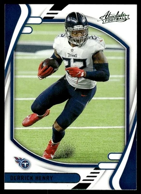2021 Panini Absolute Green Derrick Henry Tennessee Titans #98 - Image 1 of 2