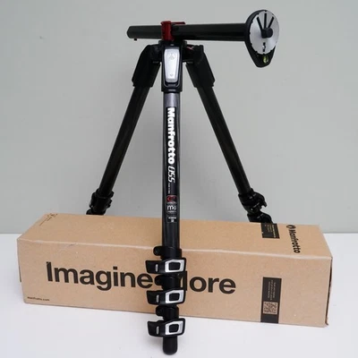Manfrotto MT055CXPRO4 055 Carbon Fibre 4 Section Tripod - Image 1 of 4