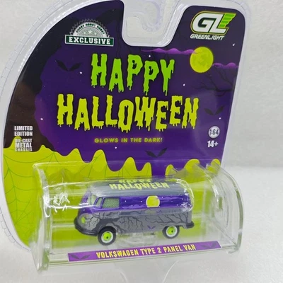 Green Light 1:64 Volkswagen T2 Van 2025 Halloween - Ghost Night Clear varnish - Image 1 of 3