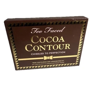 Neu im Karton Too Faced Cocoa Contour Highlight Palette Kabuki Pinsel kostenloser Versand - Bild 1 von 11