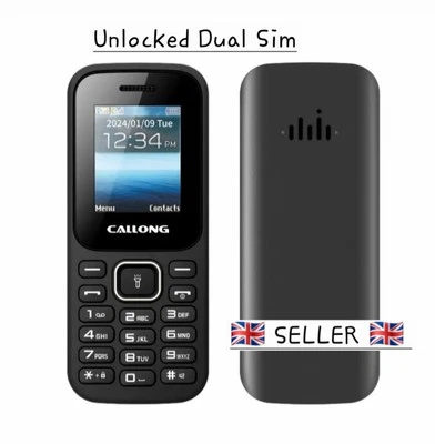 SIKUNIVERSE UNTRACEABLE Basic Mobile Phone Easy to Use Unlocked Dual SIM