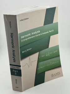 Harmonic Analysis A Comprehensive Course In Analysis By Barry Simon Part 3 - Picture 1 of 9
