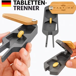 TabTime Tablettenteiler aus Metall – Teilt Pillen und Tabletten einfach – Äußers - Bild 1 von 1