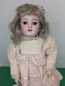 22” Antique German Simon & Halbig Bisque Doll 540 BR Eyes Mohair Compo Body SF2 - Picture 1 of 24