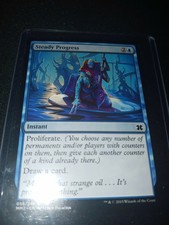STEADY PROGRESS Scars of Mirrodin MTG Magic the Gathering DJMagic
