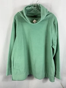 Talbots Plus Women's Green Soft Sweater Size 2X New With Tags - Bild 1 von 6