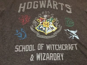 Camiseta mediana del Colegio Hogwarts de Magia y Magia Harry Potter oficial - Imagen 1 de 6