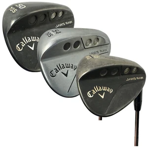 Club de Golf EX-DEMO Callaway Para Hombres JAWS Cara Cruda Cuña Elige Loft Eje Giratorio - Imagen 1 de 7