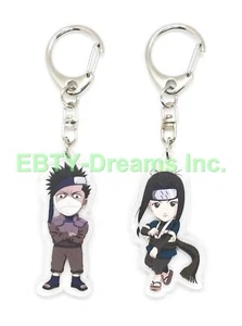 Set of 2 Naruto Anime Acrylic Keychain Haku, Zabuza - Picture 1 of 2