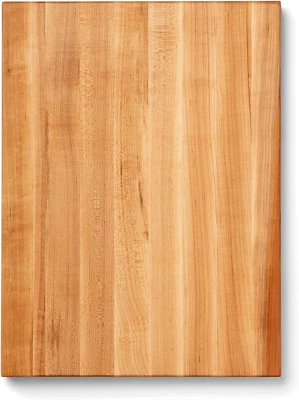 Serie R-Board, Tabla de cortar de arce, bloque de carnicero de 1,5" de espesor, madera reversible Foto 1 de 4
