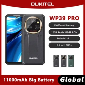Global Oukitel WP39 Pro 5G Rugged Phone Night Vision 11000mAh 64MP 36+512GB NFC - Afbeelding 1 van 22