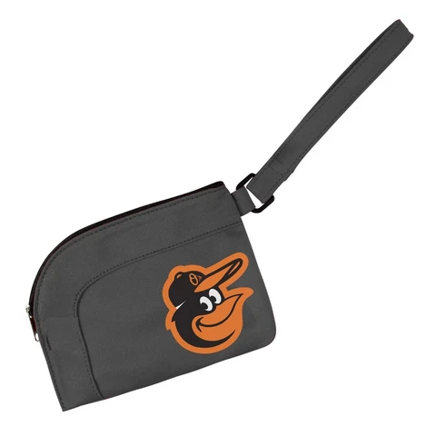 Baltimore Orioles Stadium Wristlet Jersey Purse Handbag - BLACK Cover