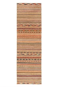 Alfombra persa tejida a mano en relieve Kelim 288x84 cm corredor, oriente, kilim, alfombra, alfombra - Imagen 1 de 11