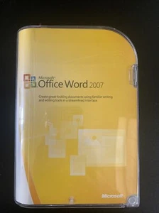 Microsoft Office Word 2007 mit Product Key mit der Hülle - Bild 1 von 5