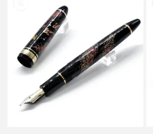 BUNGUBOX×SAILOR Wajima Makie fountain pen "Falling Carp" - Picture 1 of 9