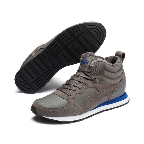 Puma Vista Metà Wtr Scarpe Altoalta Sneakers Foderato 369783 Castlerock Grigio