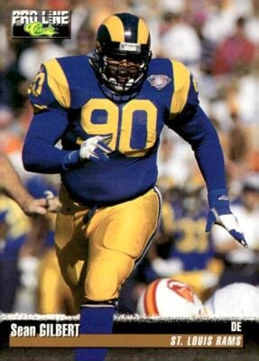 1995 Pro Line #290 Sean Gilbert - Image 1 of 2