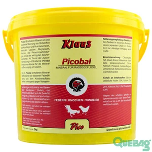 Klaus Picobal Rassegeflügel 5 kg Hühner Huhn Mineral Geflügel Mineralstoff Grit  - Bild 1 von 4