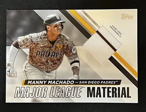 MANNY MACHADO Game Used Pinstripe Relic 2024 Topps Update MLMU-MM SD Padres - Picture 1 of 3