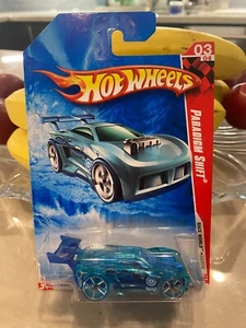 Hot Wheels 2010 Race World Earth Series #203 Paradigm Shift azul claro con OH5SP - Imagen 1 de 1