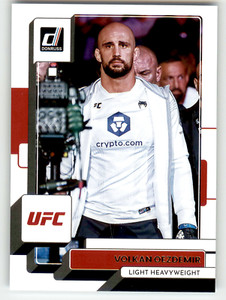 VOLKAN OEZDEMIR - 2023 DONRUSS UFC BASE CARD# 101