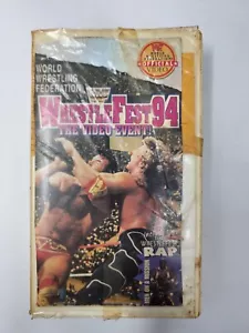 WWF: Wrestlefest 94 1994 VHS, WWE, Coliseum Video, Razor, Michaels, Hart, Diesel - Foto 1 di 5